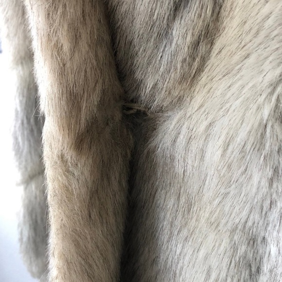 Vintage 80s Jordache Faux Fur Jacket 7/8 - Picture 3 of 11